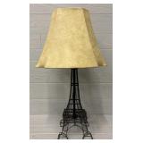 Eiffel Tower French Decor Black Metal Lamp