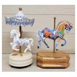 (2) Musical Carousels