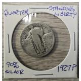 1927-P Standing Liberty Quarter
