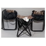 (3) Folding Camp Chairs