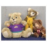(3) Vintage 1980's Bears