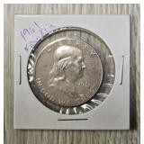 1961-P Franklin Half Dollar