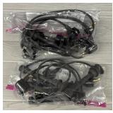 (2) 4-Cylinder Spark Plug Wire Sets