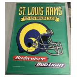 Budweiser/Rams Banner #1