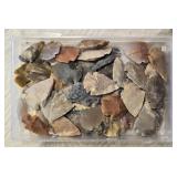 (40) Agate Arrowheads