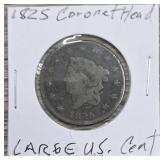 1825 Coronet Head Large Cent