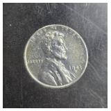 1943-S Steel Penny AU++