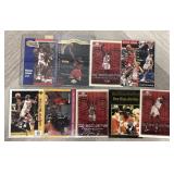 (9) Bulls Michael Jordan Basketball Cards