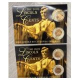 (2) 2009 Lincoln Bicentennial Program Cent Sets