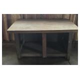 Wood Workshop Table