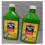 (2) Concentrate Weed & Grass Killer