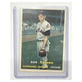 Rare 1957 Bob Lemon Baseball Card