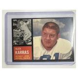 1962 Alex Karras Football Card