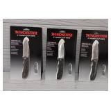 (3) Winchester Pocket Clip Knives Sealed
