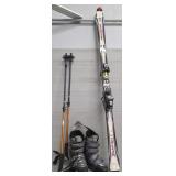 Skis Poles & Boot Set