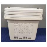 (4) Laundry Baskets