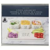 Rae Dunn 5-Piece Serving Set SEALED