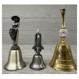 (3) Assorted Bells