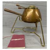 Antique Perk Fondue Set