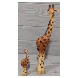 (2) Giraffe Figures