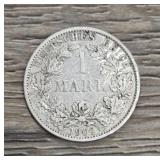 1902 Germany Silver 1 Mark