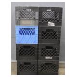 (8) Darigold Milk Crates