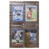 (4) Football Hall of Famers Cards