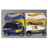 (2) Vintage Hot Wheels Banks