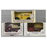 (3) Various Vintage Truck Banks