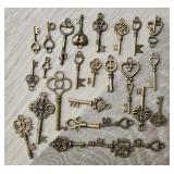 (25) Skeleton Like Keys/Charms
