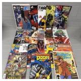 (27) Vintage Marvel Comic Books