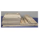 Assortment of Various Tile Pieces