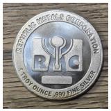 One Ounce RMC Silver Round #1