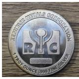 One Ounce RMC Silver Round #4