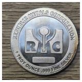 One Ounce RMC Silver Round #3