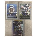 (3) Chargers Ladanian Tomlinson Rookie Cards