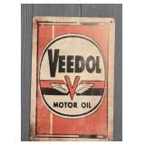 Metal 'Veedol Motor Oil' Sign
