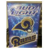 Bud Light St. Louis Rams Banner
