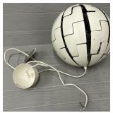 White Expandable Ceiling Light