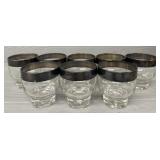 (8) Vintage Bar Glasses