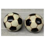 Pair Vintage Shouxing Boading Iron Medicine