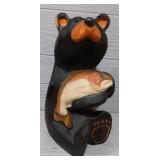 Hand Carved Wood Bear