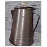 Vintage Steel Camp Coffee Pot