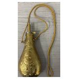 Antique Brass Powder Flask