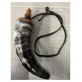 Antique Horn Powder Flask