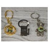 (3) Collectibles Keychains