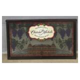 Washington's Stained Glass Sign Framed