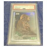 PSA 10 Star Wars Yoda Refractor Card