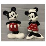 Mickey & Minnie Mouse Salt & Pepper Shakers