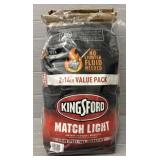 (2) 14lb Bags of Kingsford Match Light Briquets